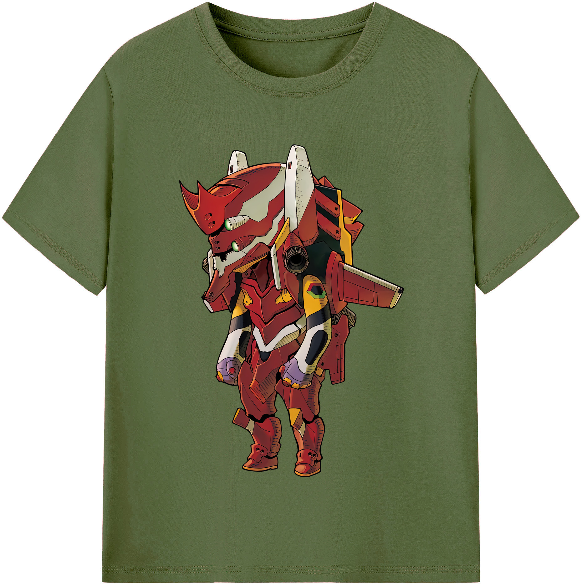 （画像用） EVA 新世紀エヴァンゲリオン 綿100％半袖Tシャツ（フロントプリント）